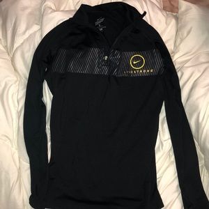 Nike Pro Combat half zip: size small dri-fit